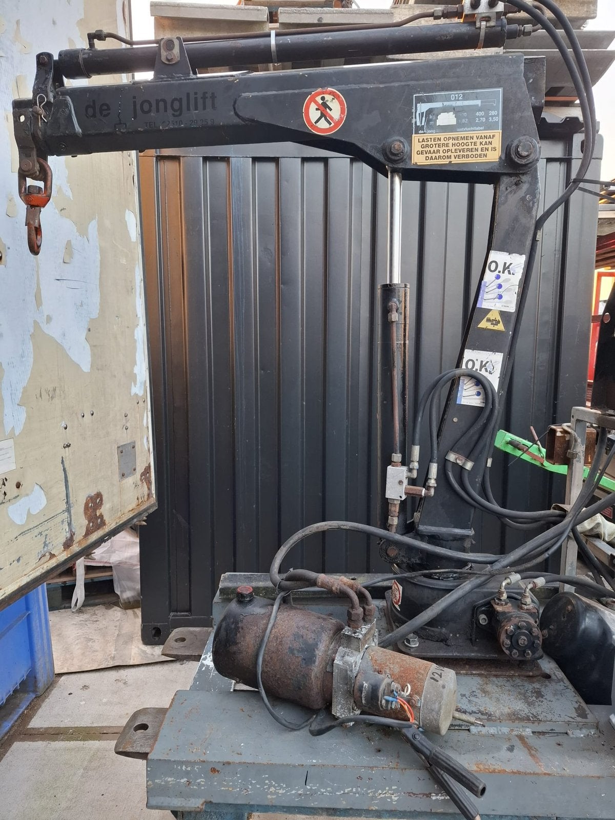 Laadkraan Autolaadkraan hmf Hiab Maxilift Ferrari fassi, Ophalen, Kraan