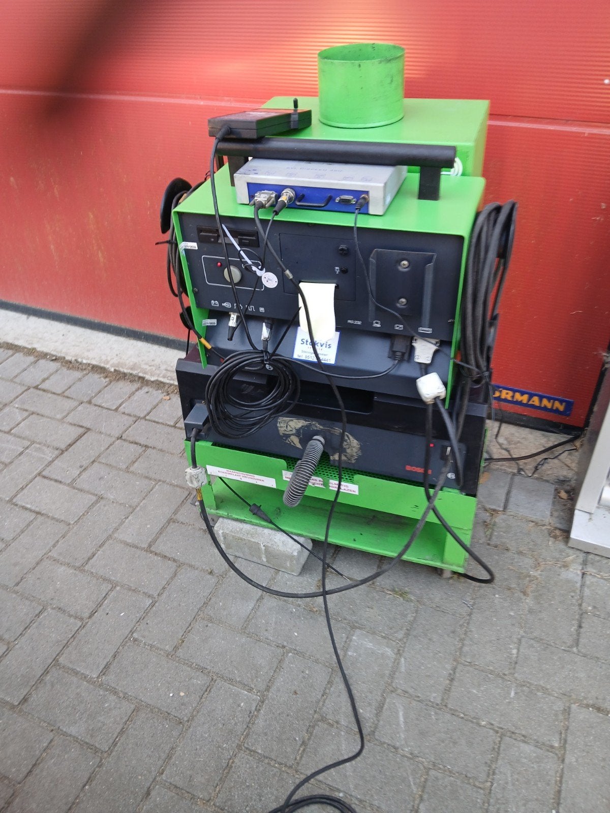 Bosch roetmeter met AVL DI-speed en afzuigventilat, Ophalen of Verzenden, Bosch, Info@bosch.com, Germany