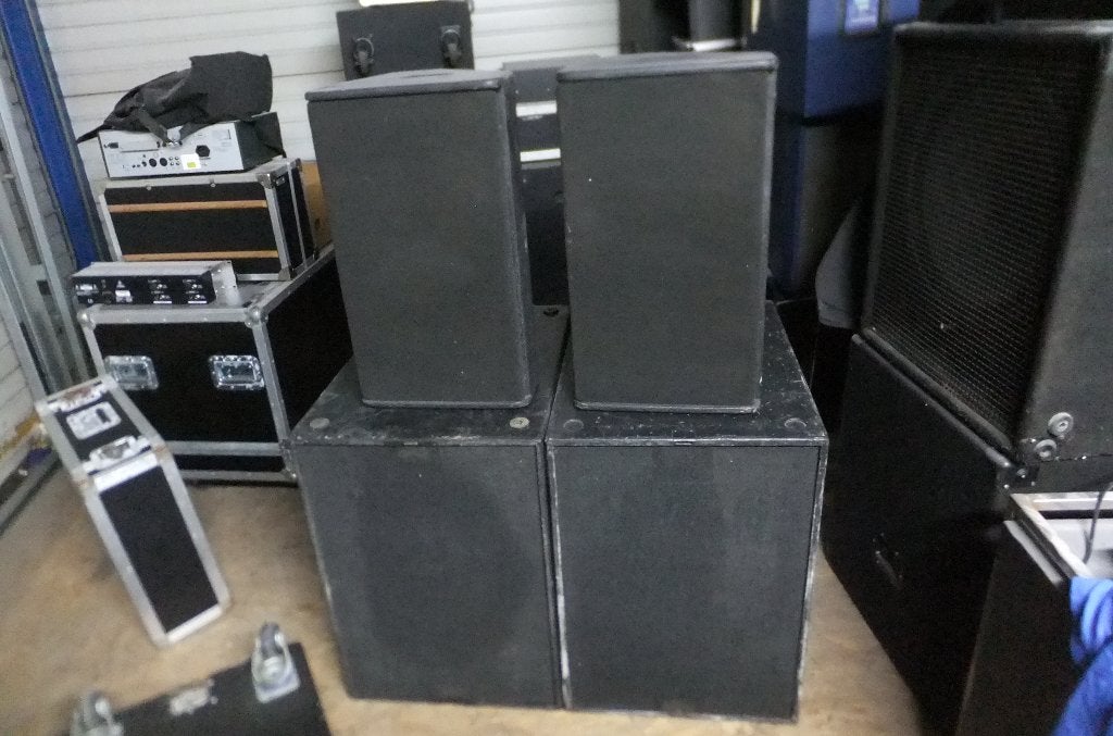 Acoustic line set, tse18, tsm12, labgruppen., Ophalen, Gebruikt, 1000 watt of meer
