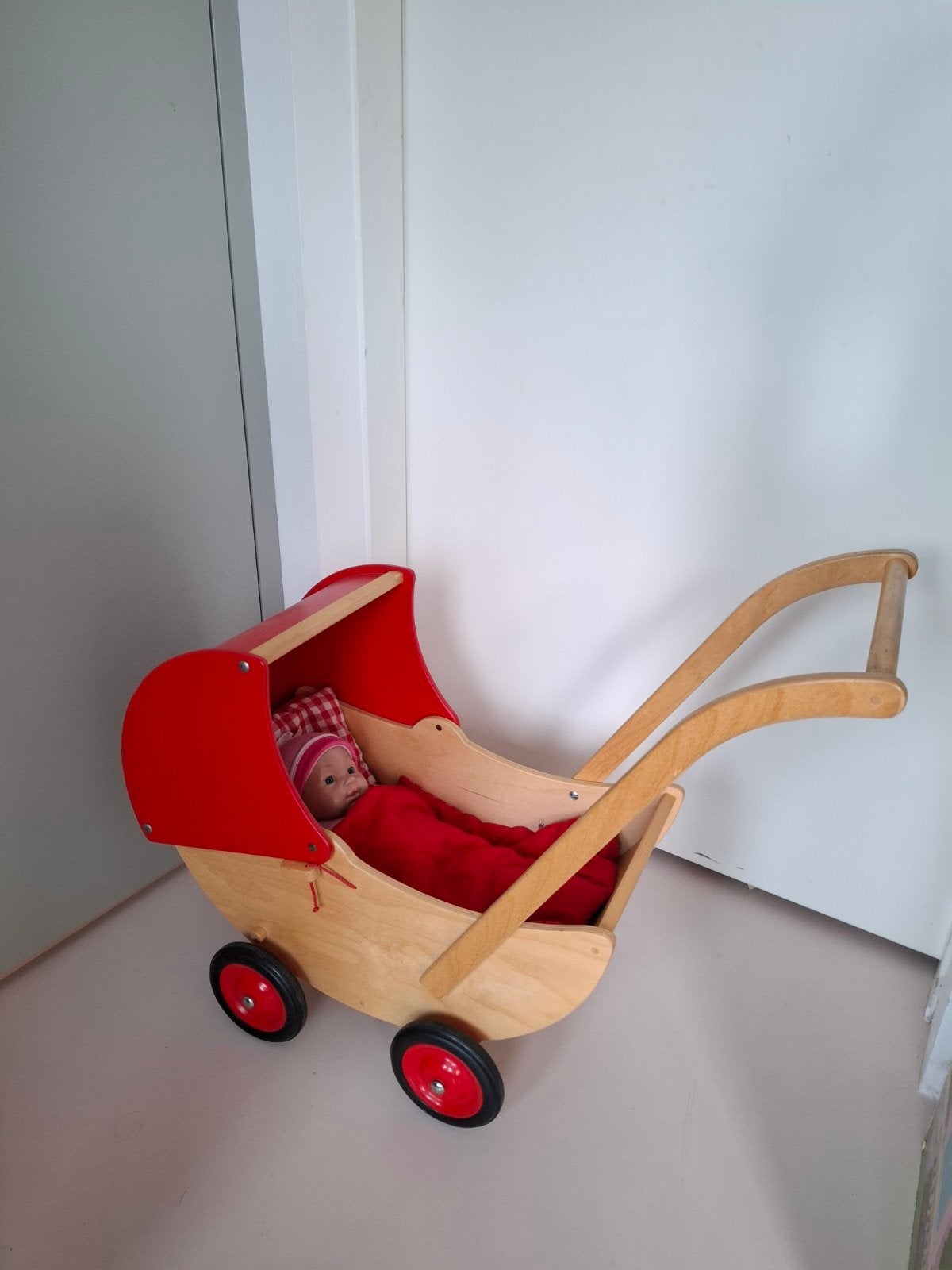 Kinderwagentje, Ophalen