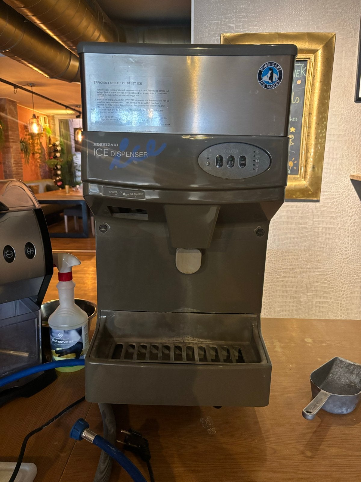 Hoshizaki DCM-60FE IJsblokjesmachine / IJsdispenser, Ophalen of Verzenden, Gebruikt, Koelen en Vriezen