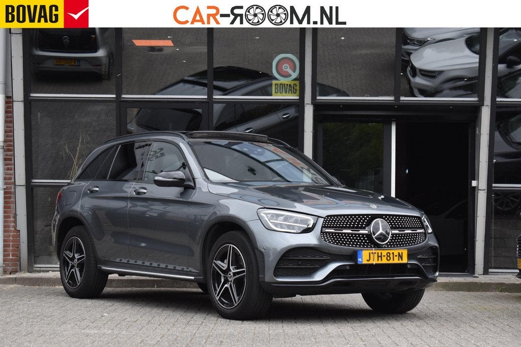 Mercedes-Benz GLC-klasse 300de 4MATIC AMG Pano HUD 360C Mass, Auto's, Mercedes-Benz, Automaat, 14 kWh, Gebruikt, 4 cilinders