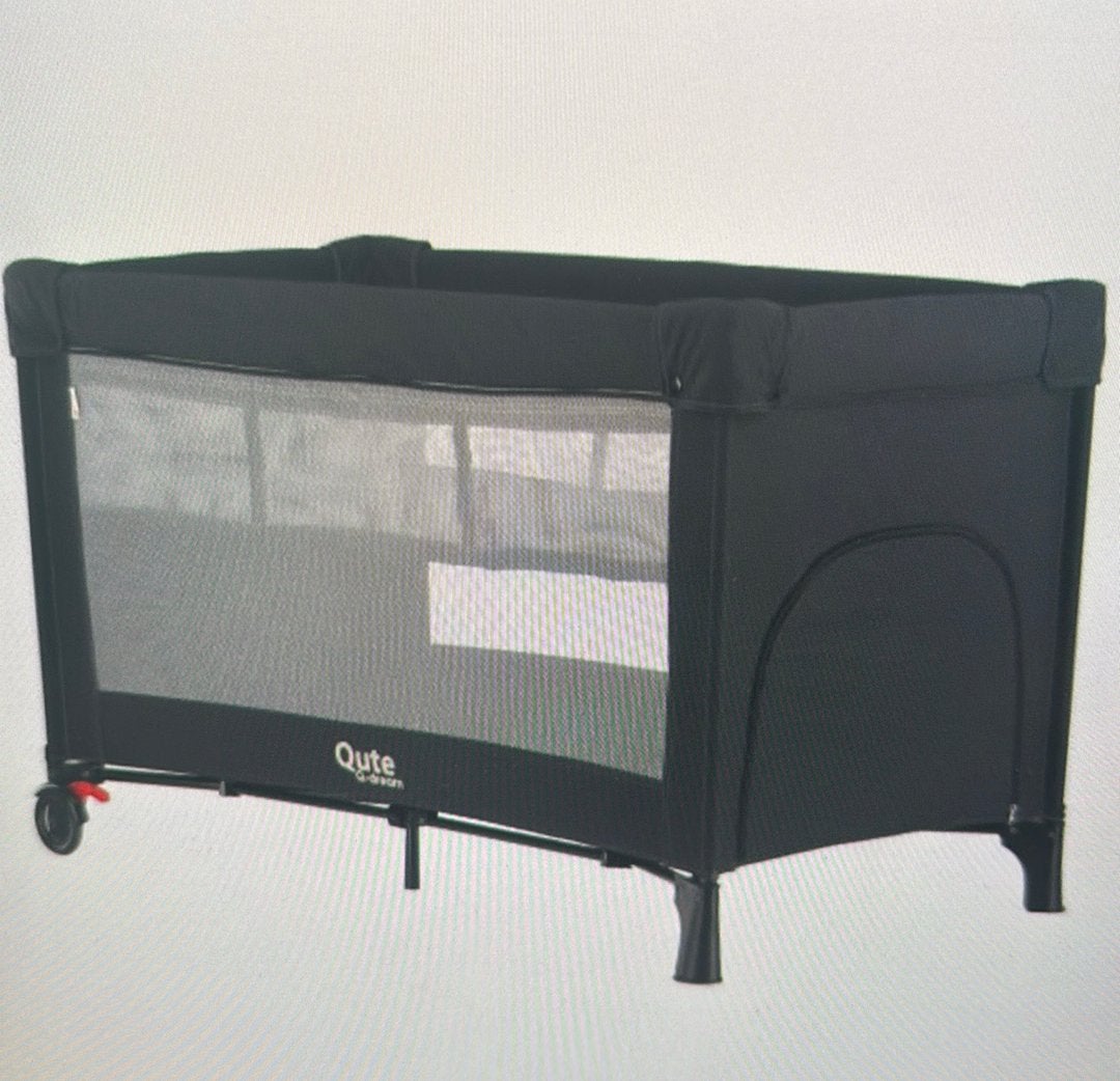 Qute Campingbed Q-dream - grijs, Ophalen, Zo goed als nieuw, Reisbedje