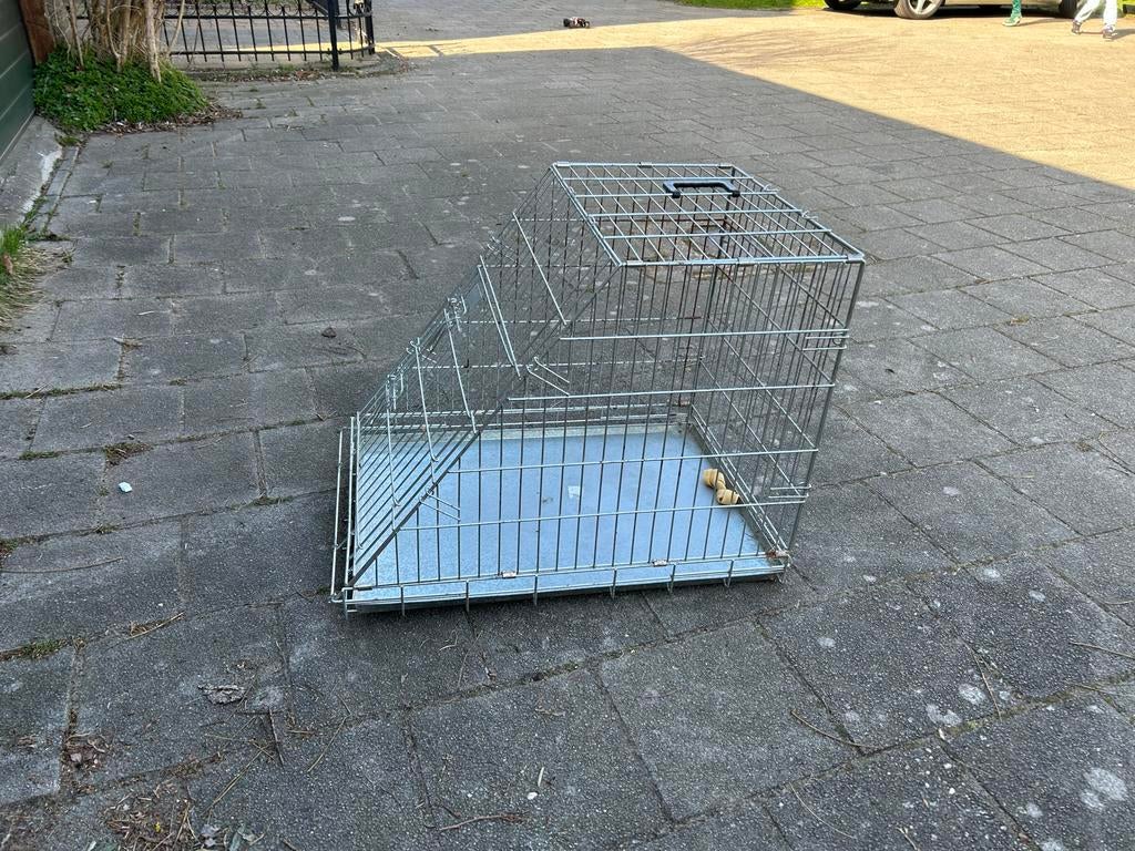 Hondenbench opvouwbaar, Ophalen, Gebruikt