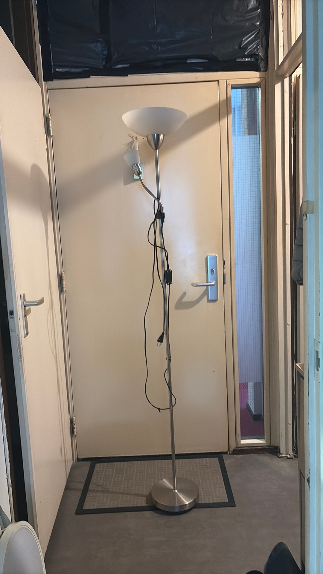 Staande lamp, Huis en Inrichting, Lampen | Vloerlampen, Ophalen, Zo goed als nieuw, 150 tot 200 cm