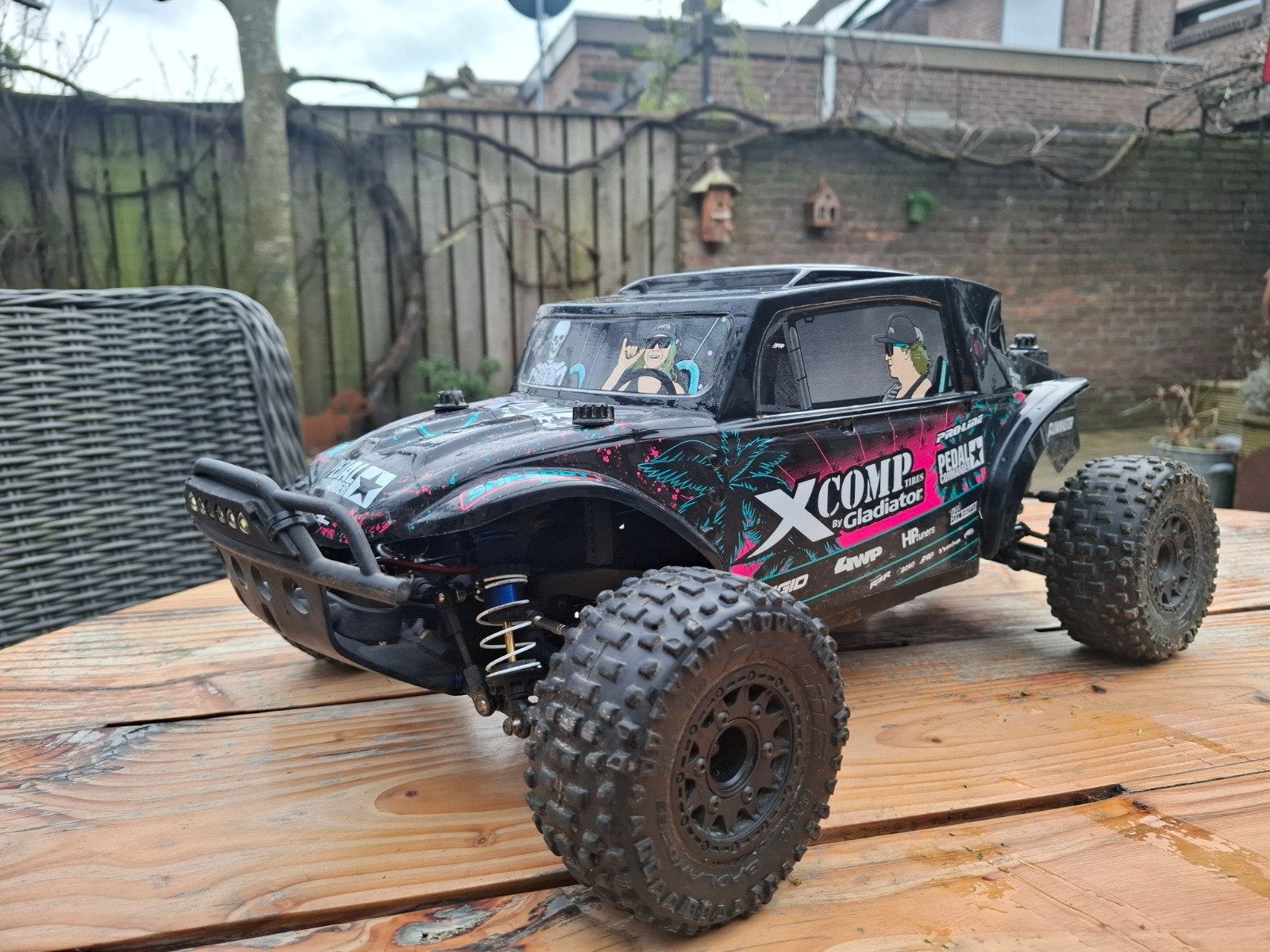 Traxxas Slash 4x4 VXL, Elektro, Gebruikt, Auto offroad, Ophalen of Verzenden