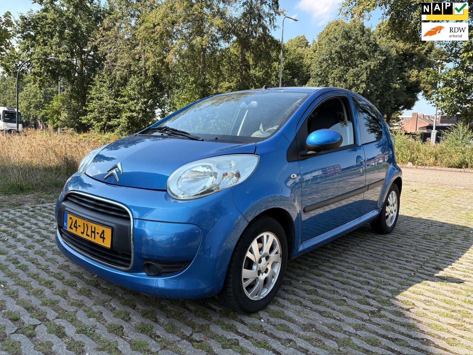 Citroen C1 1.0-12V Ambiance - airco - nieuwe apk tot 08-2027, Auto's, Voorwielaandrijving, Stof, Gebruikt, C1
