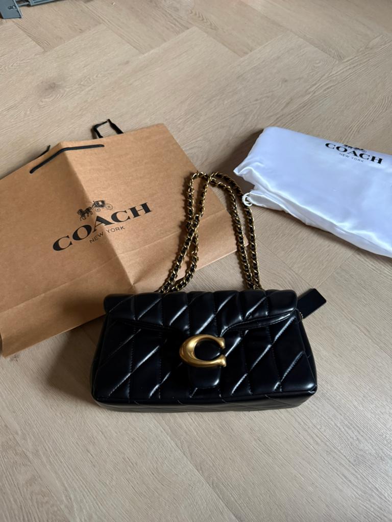 Coach tas, Ophalen of Verzenden, Zo goed als nieuw, Zwart, Handtas