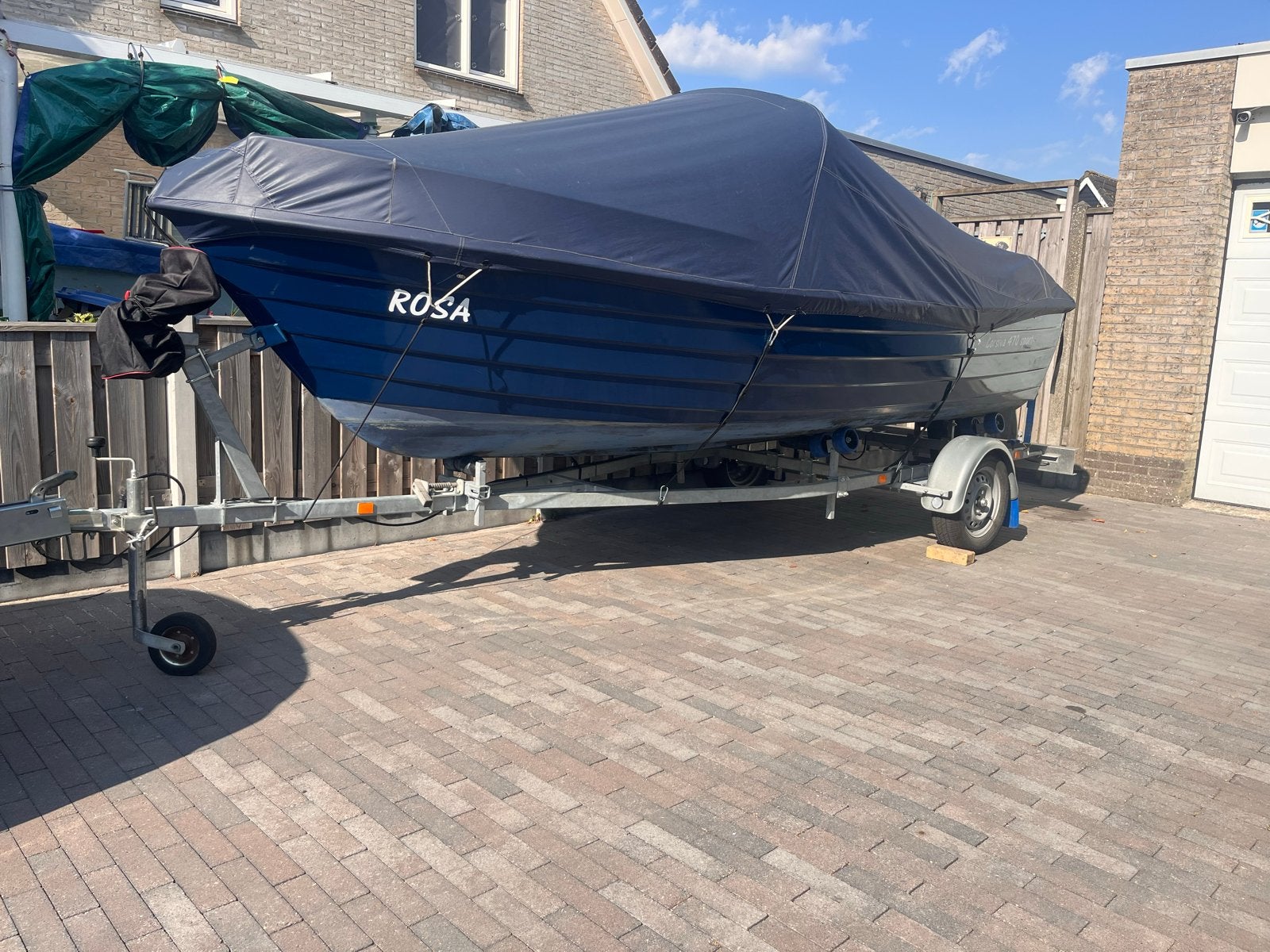 Corsiva 470 sport biminitop Yamaha 15pk 4takt, kanteltrailer, Watersport en Boten, Motorboten en Motorjachten, Overige merken
