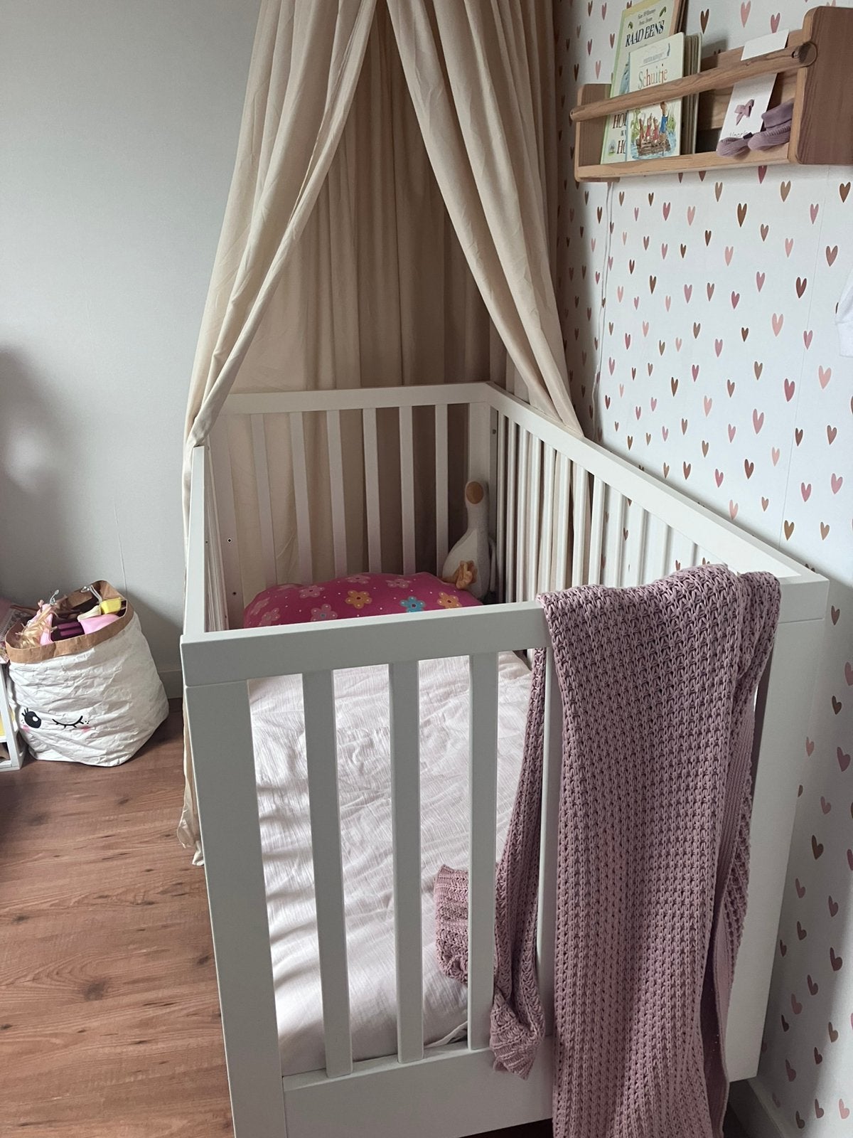 Petite Amelie meegroei bed 140x70, Ophalen, Gebruikt, Jongetje of Meisje