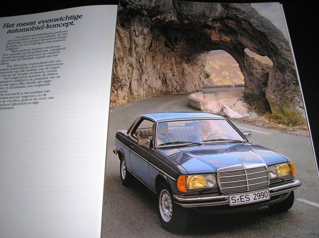 Mercedes-Benz 230 CE en 280 CE, W123, september 1982, Ophalen of Verzenden, Zo goed als nieuw, Mercedes