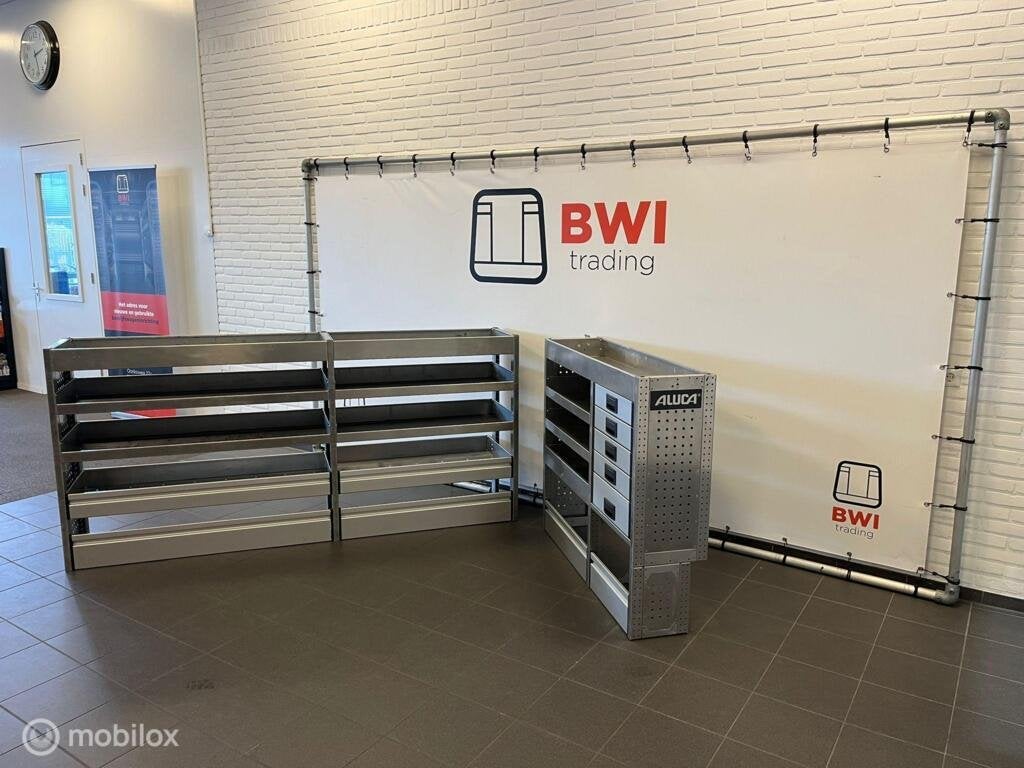 Aluca set bedrijfswageninrichting complete inrichting, Auto diversen, Ophalen of Verzenden
