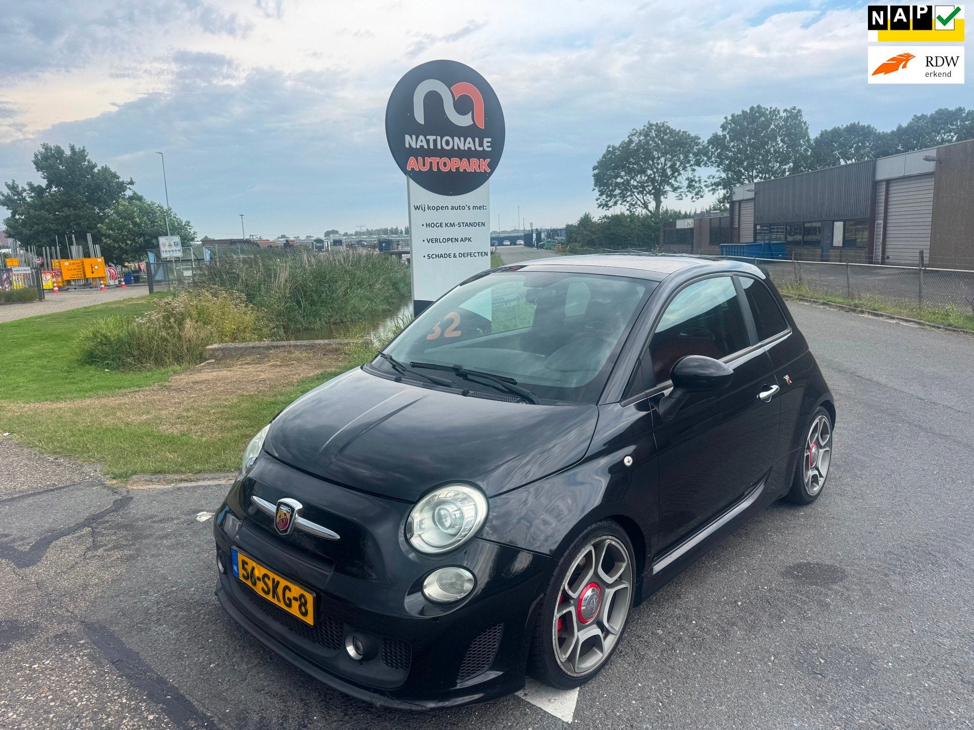 Fiat 500 | 2011 | 1.4-16V Abarth | APK | 135 PK, Auto's, Fiat, Voorwielaandrijving, Euro 5, 4 cilinders, Zwart