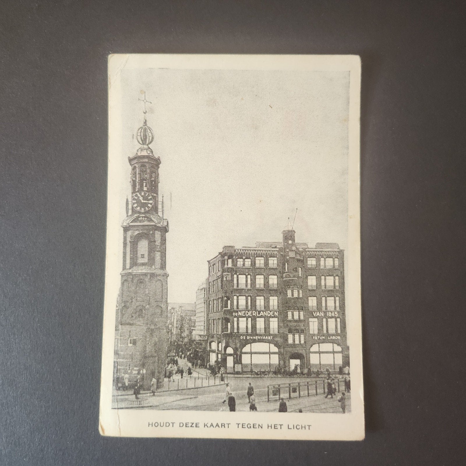 Ansichtkaart Amsterdam: De Nederlanden van 1845, Verzamelen, Verzenden, Gelopen, Noord-Holland