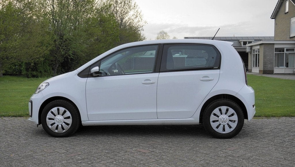 Volkswagen Up! 1.0 BMT move up! 5 drs Airco blue tooth, Auto's, Voorwielaandrijving, Stof, Gebruikt, Wit