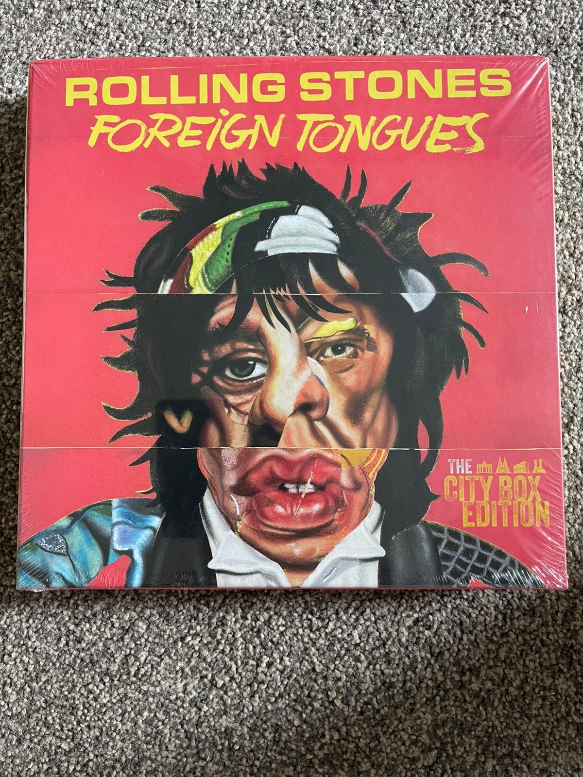 Rolling Stones Foreign Tongues vinyl lp the city box edition, Boxset, Colored vinyl, Ophalen of Verzenden, 12 inch