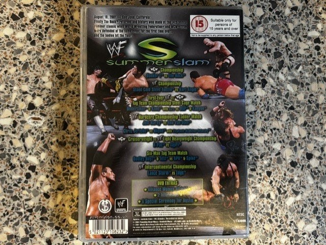 WWF Summerslam 2001 (NTSC All Regions), Engels, Alle leeftijden, Overige typen, Engels