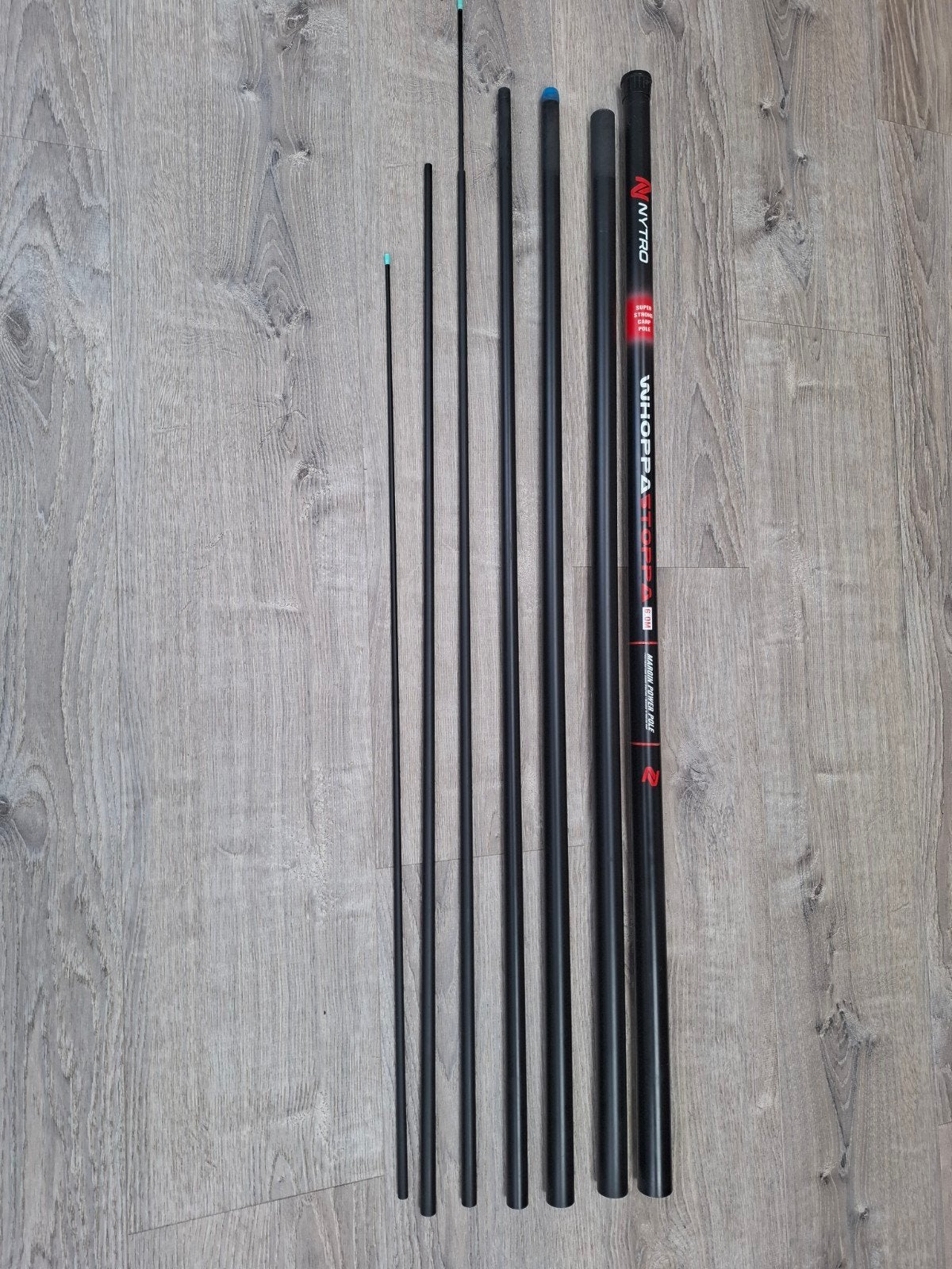 nytro power pole 6m, Watersport en Boten, Ophalen of Verzenden, Zo goed als nieuw, Vaste hengel