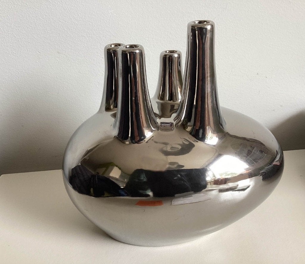 Tulpenvaas, Huis en Inrichting, 23 cm, Gebruikt, Overige kleuren, Verzenden