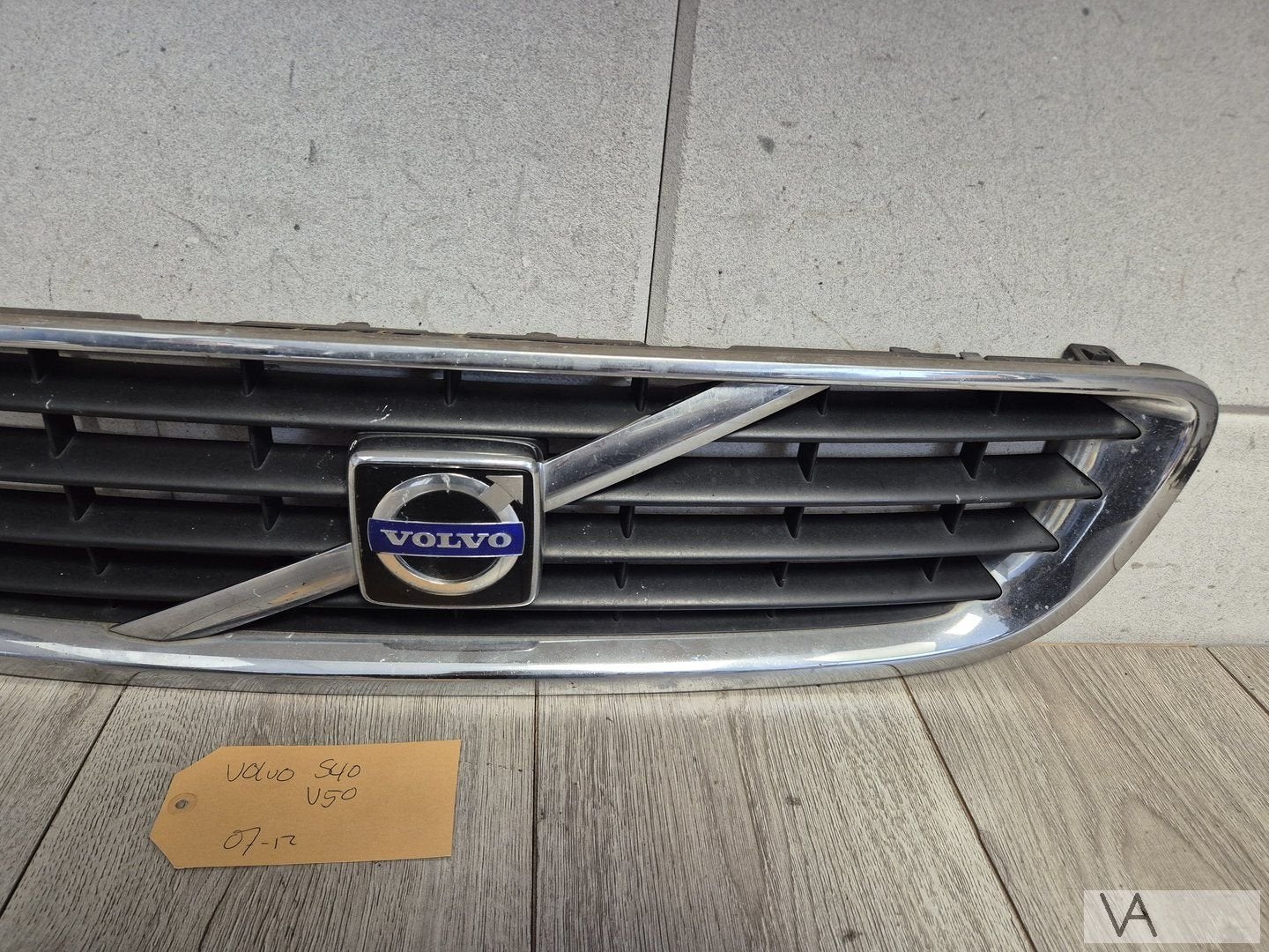 Volvo S40 / V50 2007 tot 2012 grille blokjesgrille €75 foto, Gebruikt, -, -, Ophalen of Verzenden