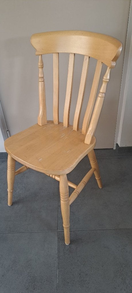 Beuken Charleston stoel, Ophalen, Overige kleuren, Eén, Hout