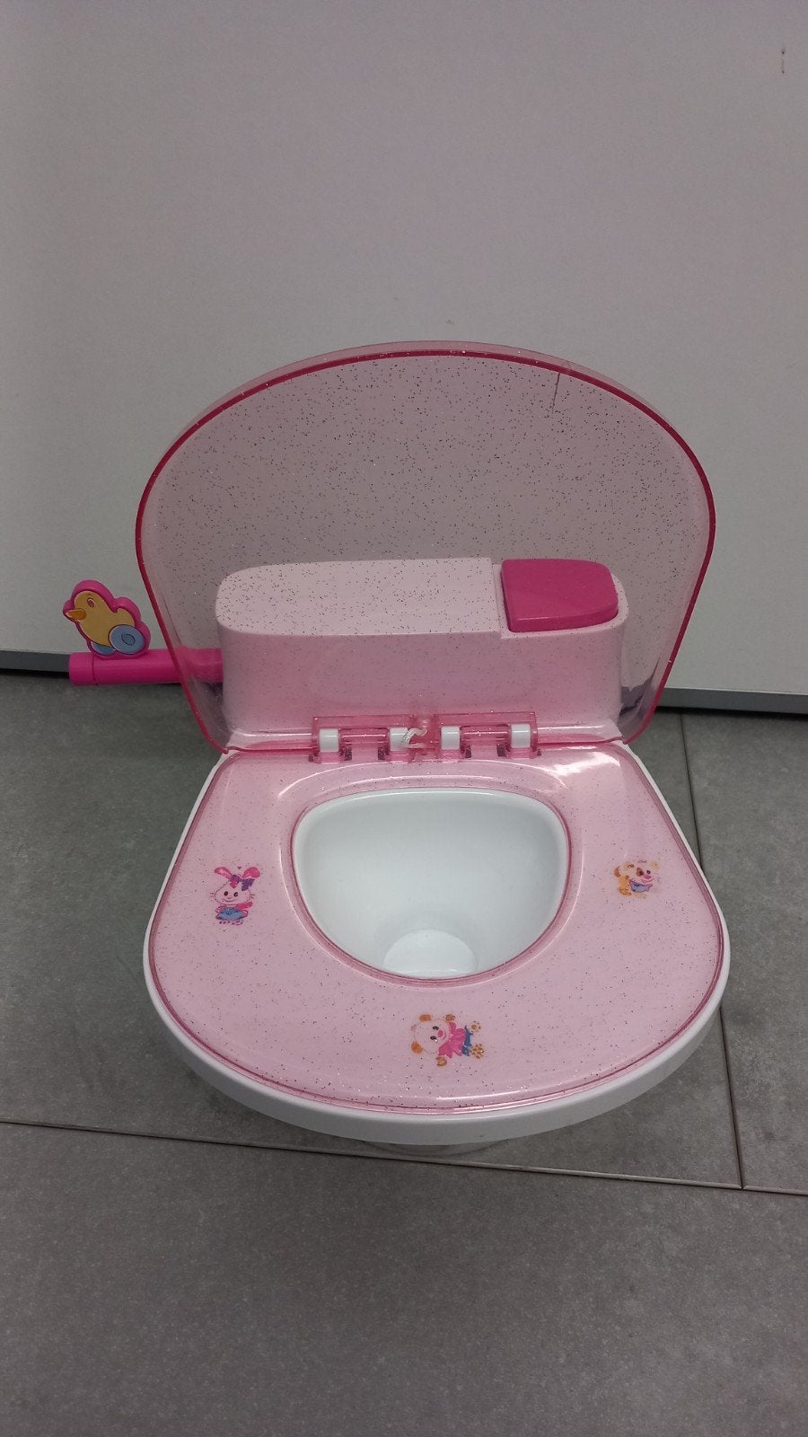 Baby born toilet wc, Ophalen of Verzenden, Zo goed als nieuw, Babypop