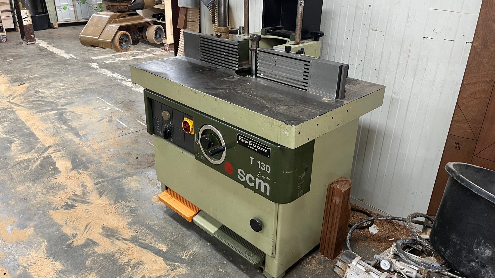 Scm T130 stationaire freesmachine / tafelfrees, Ophalen of Verzenden