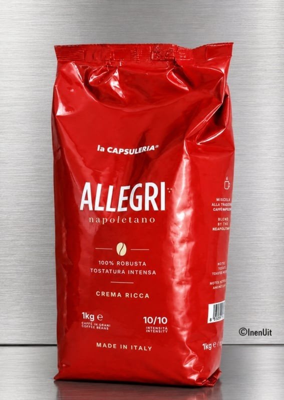 La Capsuleria Allegri koffiebonen - Intenso, Ophalen of Verzenden