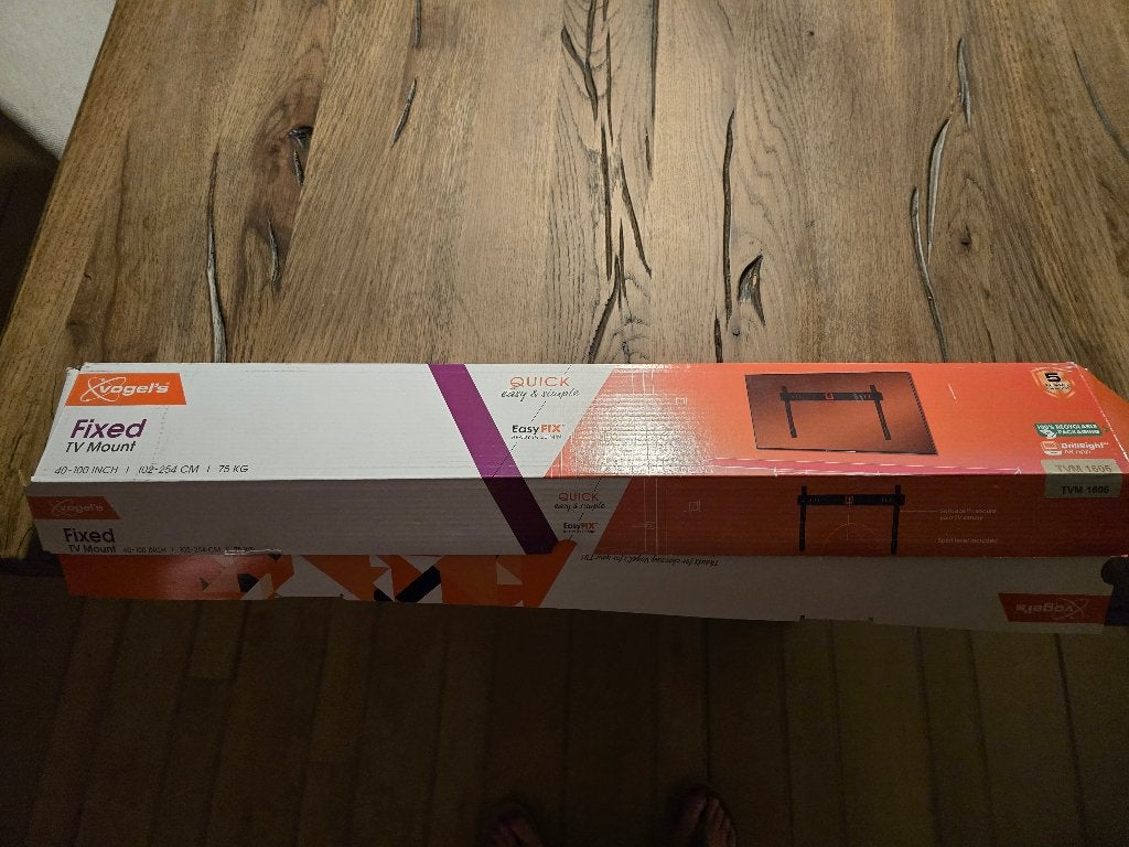 Vogel's QUICK TVM 1606 Vaste tv-beugel, Ophalen, Nieuw