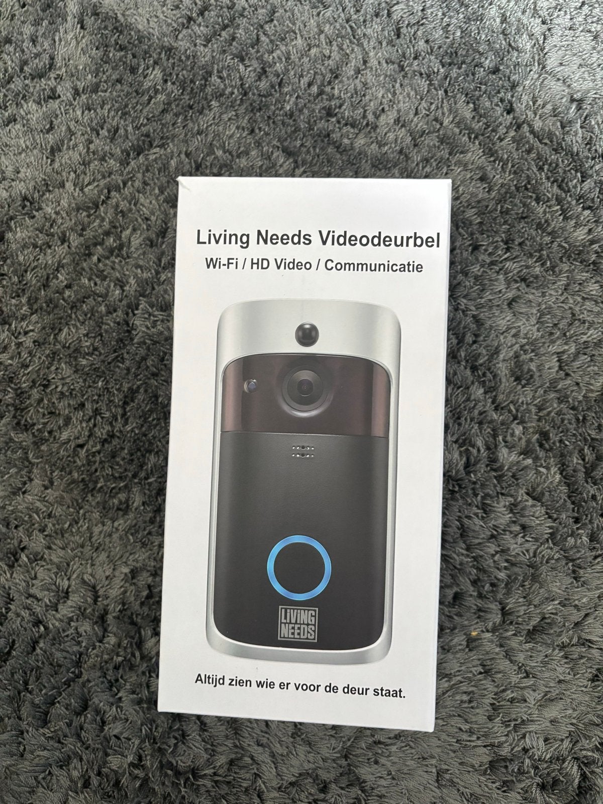 Living Needs Videodeurbel, Ophalen, Bewegingsdetectiesensor, Nieuw, Draadloos