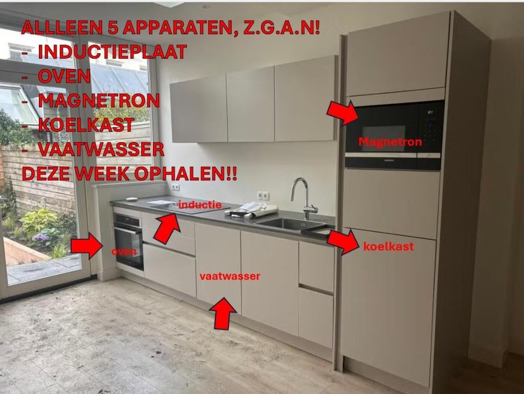 Keuken apparatuur A-merken | bijna niet gebruikt z.g.a.n.!, Huis en Inrichting, Keuken | Complete keukens, Ophalen, Zo goed als nieuw