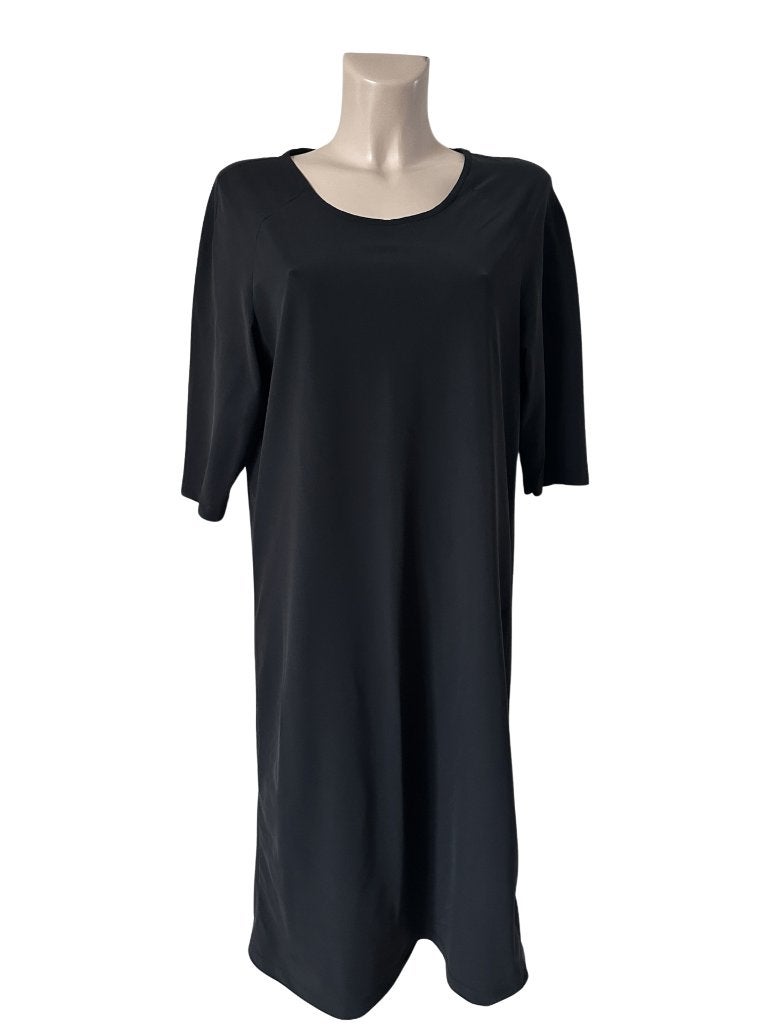Penn & Ink jurk L, Maat 38/40 (M), Zwart, Ophalen of Verzenden, Zo goed als nieuw