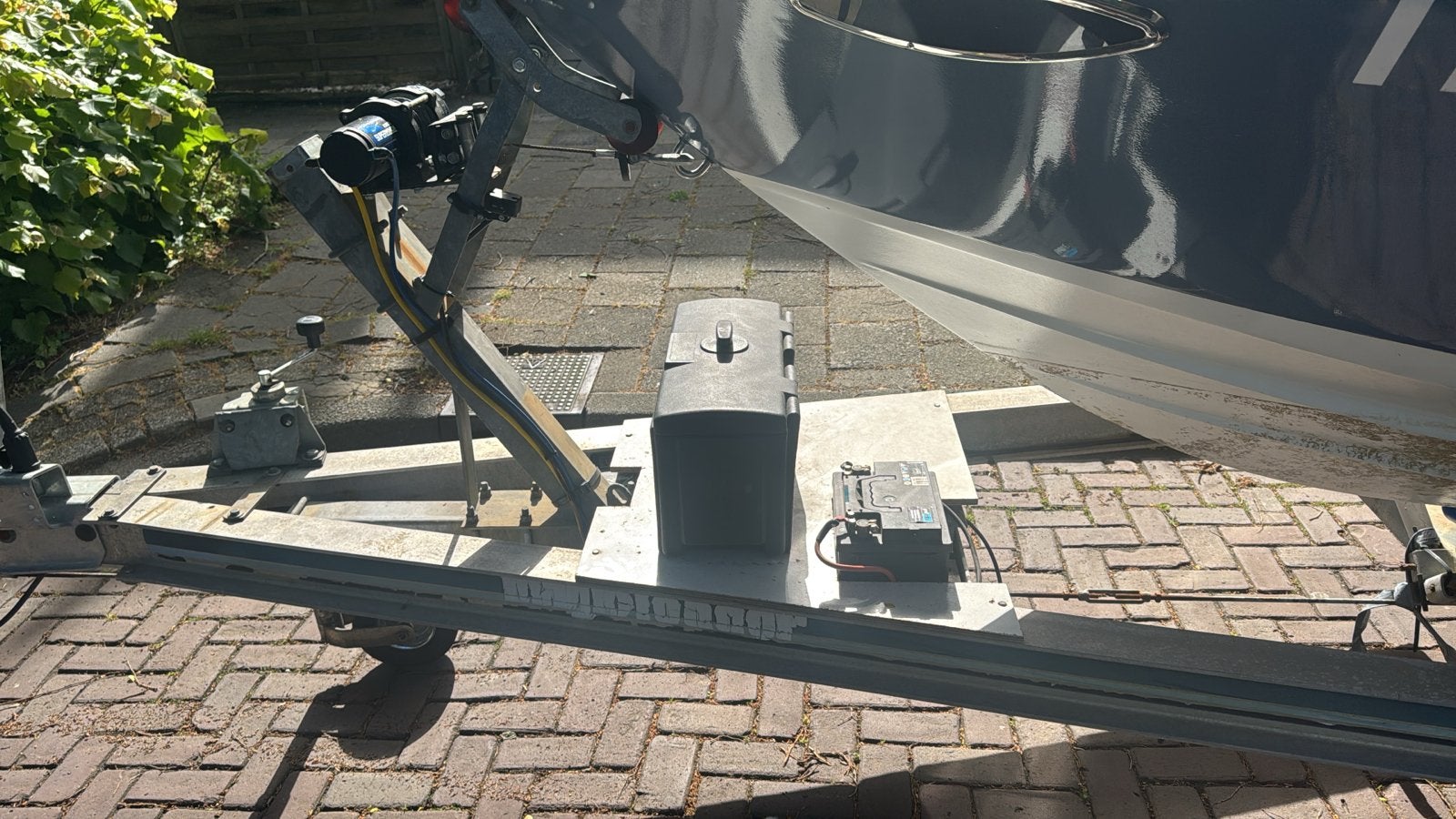 Stijlvolle Kajuitboot 'The Escalante' met Trailer, Gebruikt, Afdekzeil, Ophalen of Verzenden, Binnenboordmotor