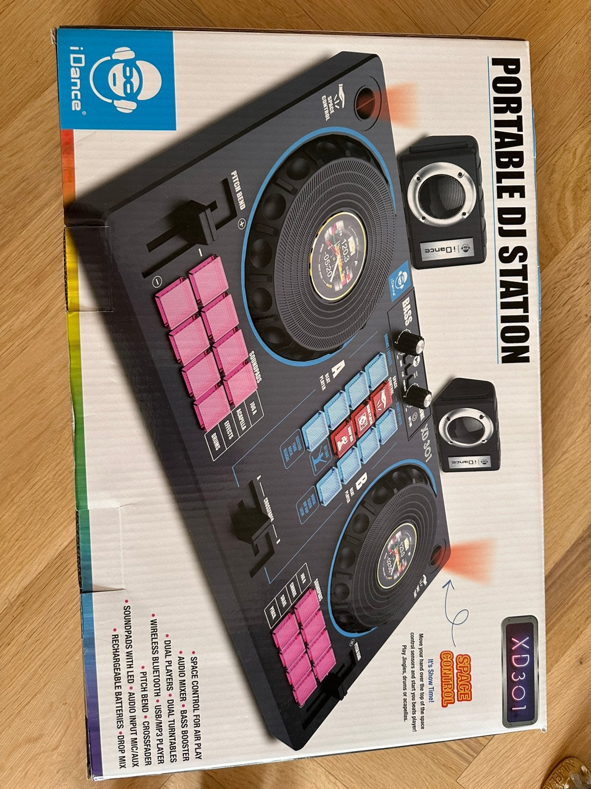 DJ set met extra microfoon en koptelefoon, zo goed sls nieuw, Ophalen, Zo goed als nieuw, Dj-set, Overige merken