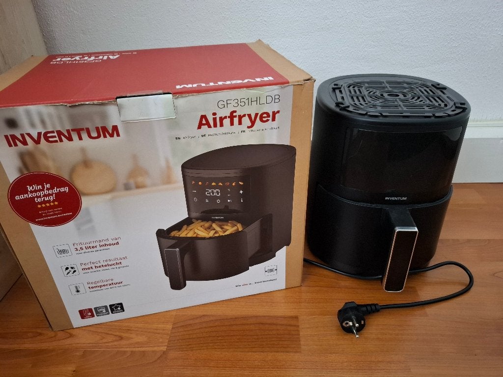 Airfryer Inventum GF351HLDB (NIEUW), Ophalen, Nieuw, Airfryer