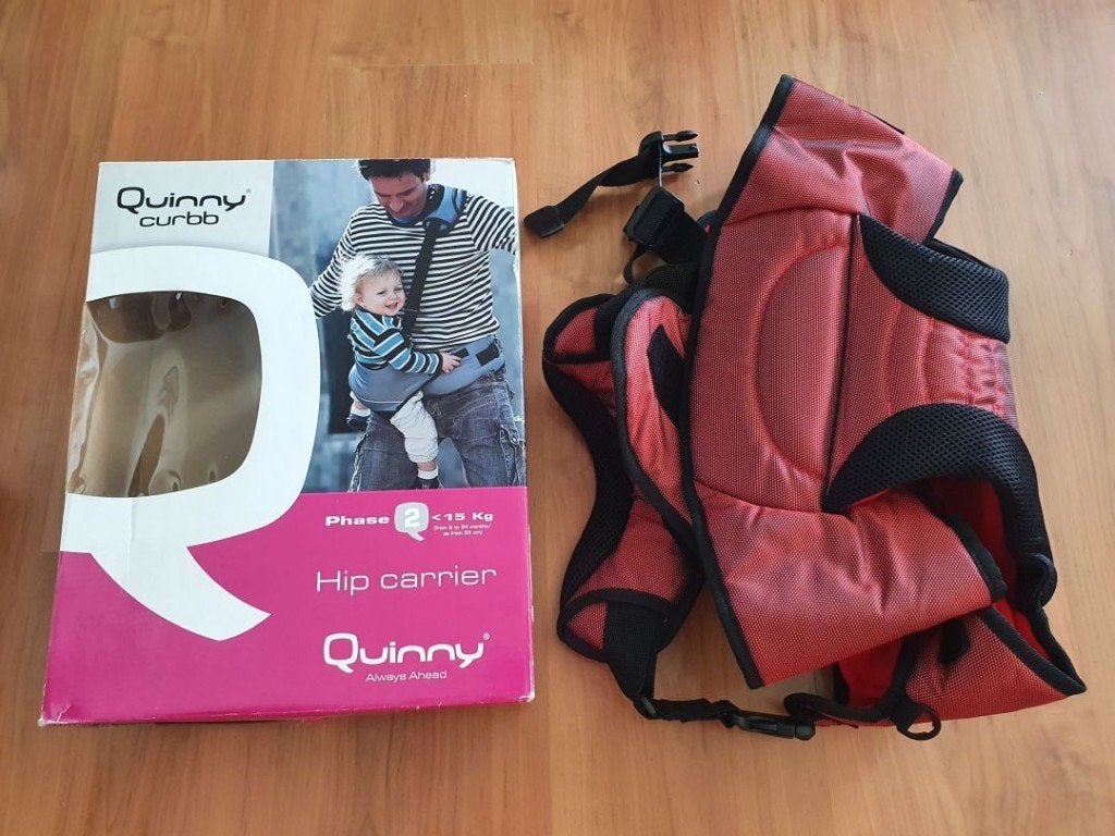 Quinny heupdrager voor baby’s + peuters van 6 tot 24 maanden, Kinderen en Baby's, Babydragers en Draagdoeken, Overige merken, Zij
