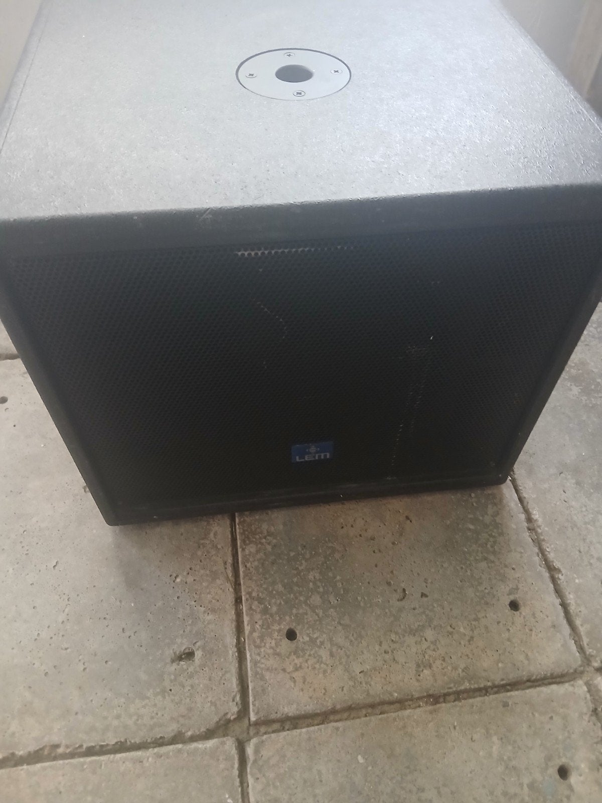 Lem actieve subwoofer 700 watt 15 inch, Ophalen, Subwoofer, Overige merken