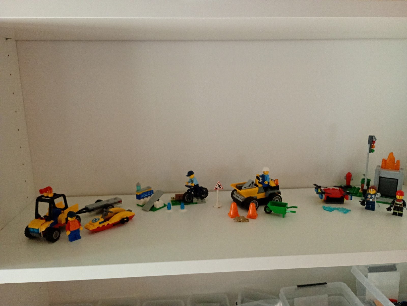 Lego City diverse setjes (3), Inclusief minifiguren, Lego, Ophalen of Verzenden, Complete set