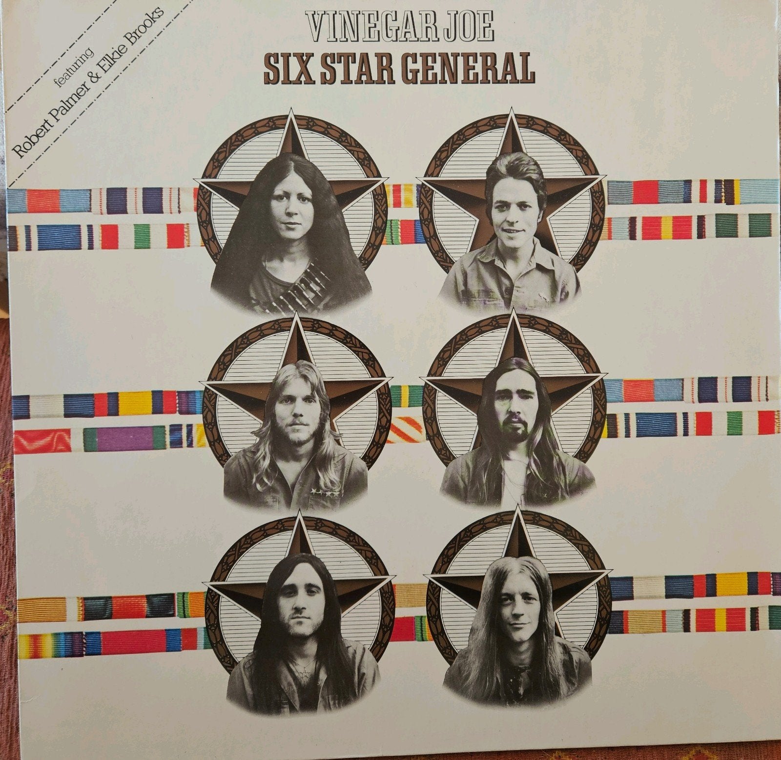Vinegar Joe - Six Star General LP (feat. Robert Palmer), Cd's en Dvd's, LP, Gebruikt, Ophalen of Verzenden, Classic Rock