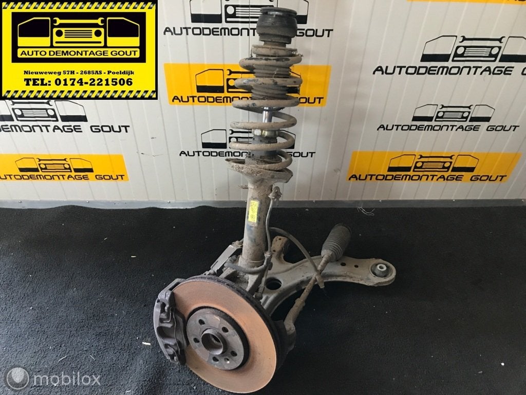 Volkswagen New Beetle ('98-'10) Wielophanging Links Compleet, Gebruikt, Volkswagen, Ophalen of Verzenden, Volkswagen