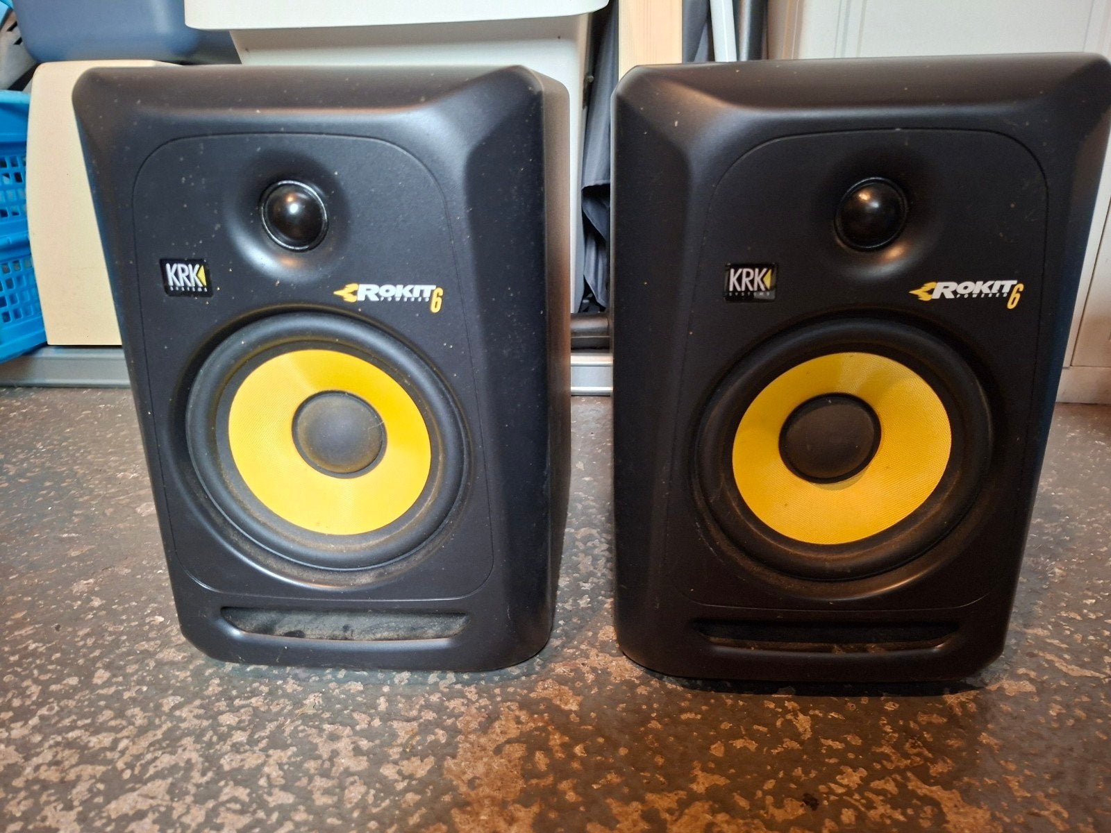 KRK  RP6 G3 Studio Monitoren (Paar), Ophalen of Verzenden, Gebruikt, Studiomonitor, KRK