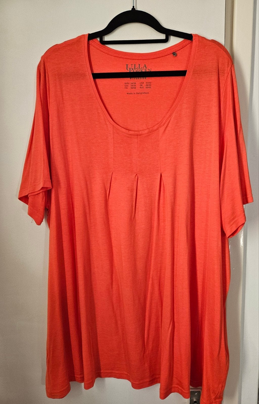 Oranje shirt ulla popken mt.54/56, Kleding | Dames, Grote Maten, Zo goed als nieuw, Ulla Popken, Oranje, Shirt of Top