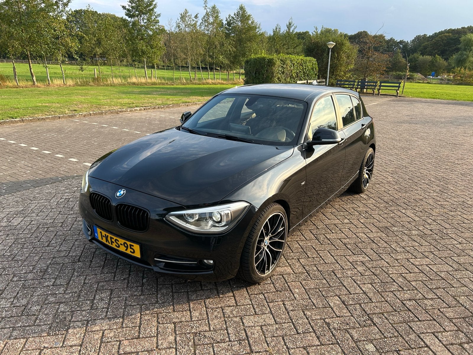 BMW 1-Serie 116I 100KW 5DR 2013 Zwart, 1-Serie, Euro 5, Zwart, 4 cilinders