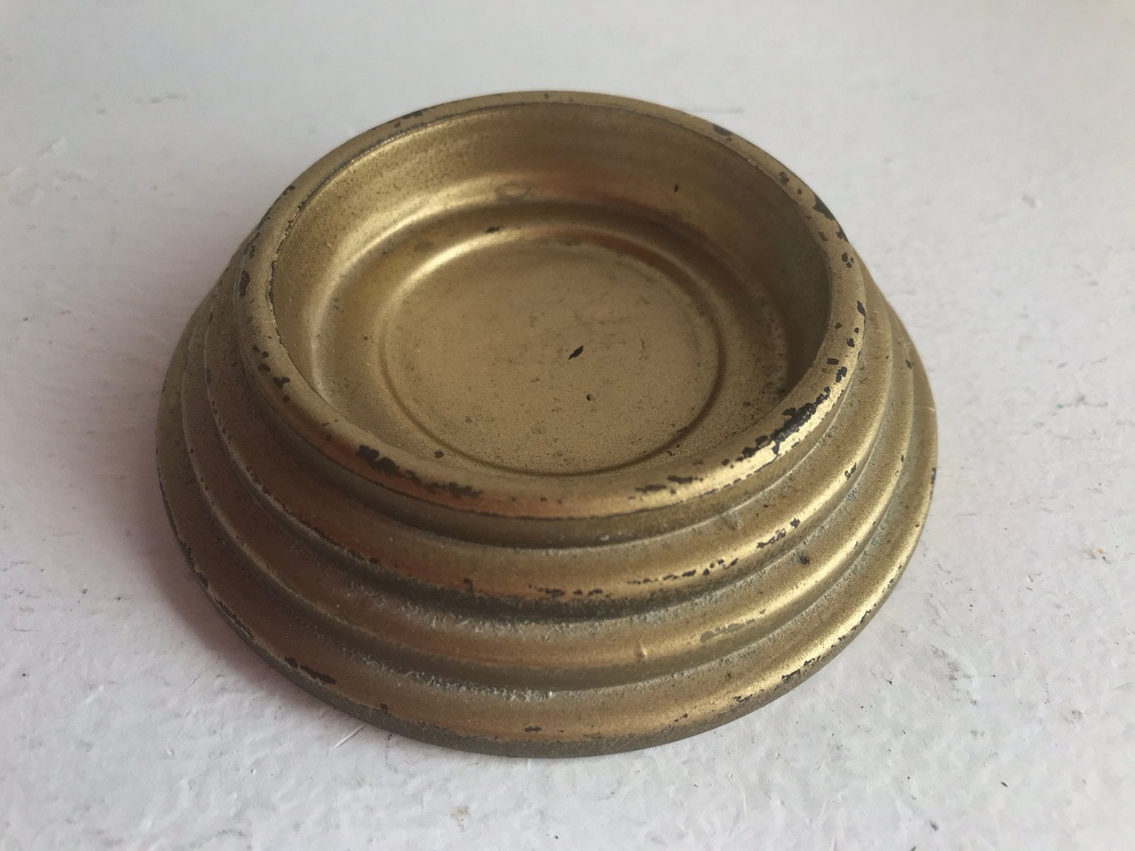 Onderzetter metaal vintage, Ophalen of Verzenden