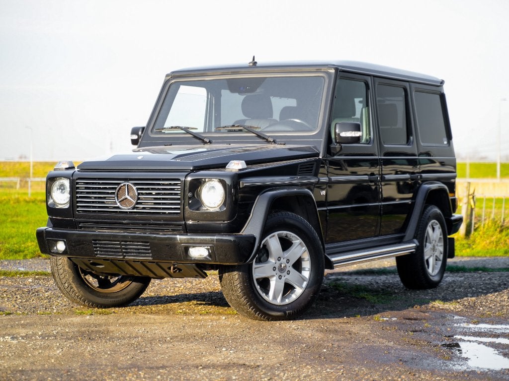 Mercedes G500 7G Tronic model 2008, Auto's, Automaat, G-Klasse, Zwart, Bedrijf