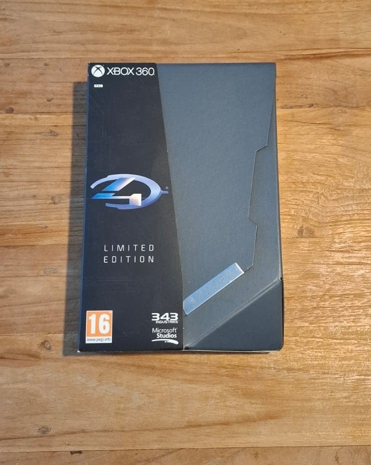 Halo 4 (Limited Edition), Ophalen of Verzenden, Zo goed als nieuw, 250 GB, Met 2 controllers
