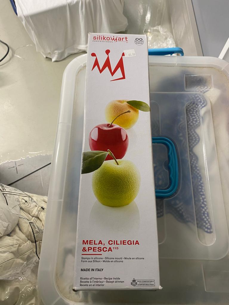Silikomart Mela, Ciliegia & Pesca siliconen bakvorm, Ophalen of Verzenden, Nieuw