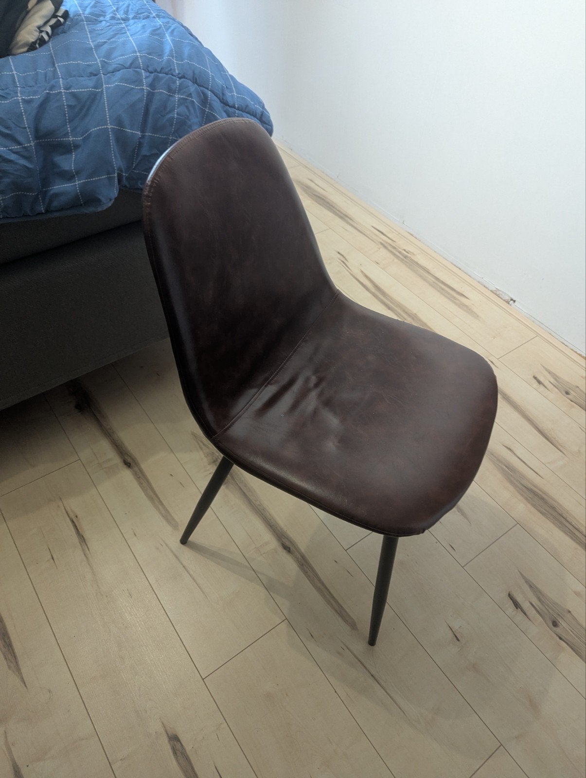 10x stoelen Livarno Cognac, Ophalen, Overige materialen, Bruin, Industriële style