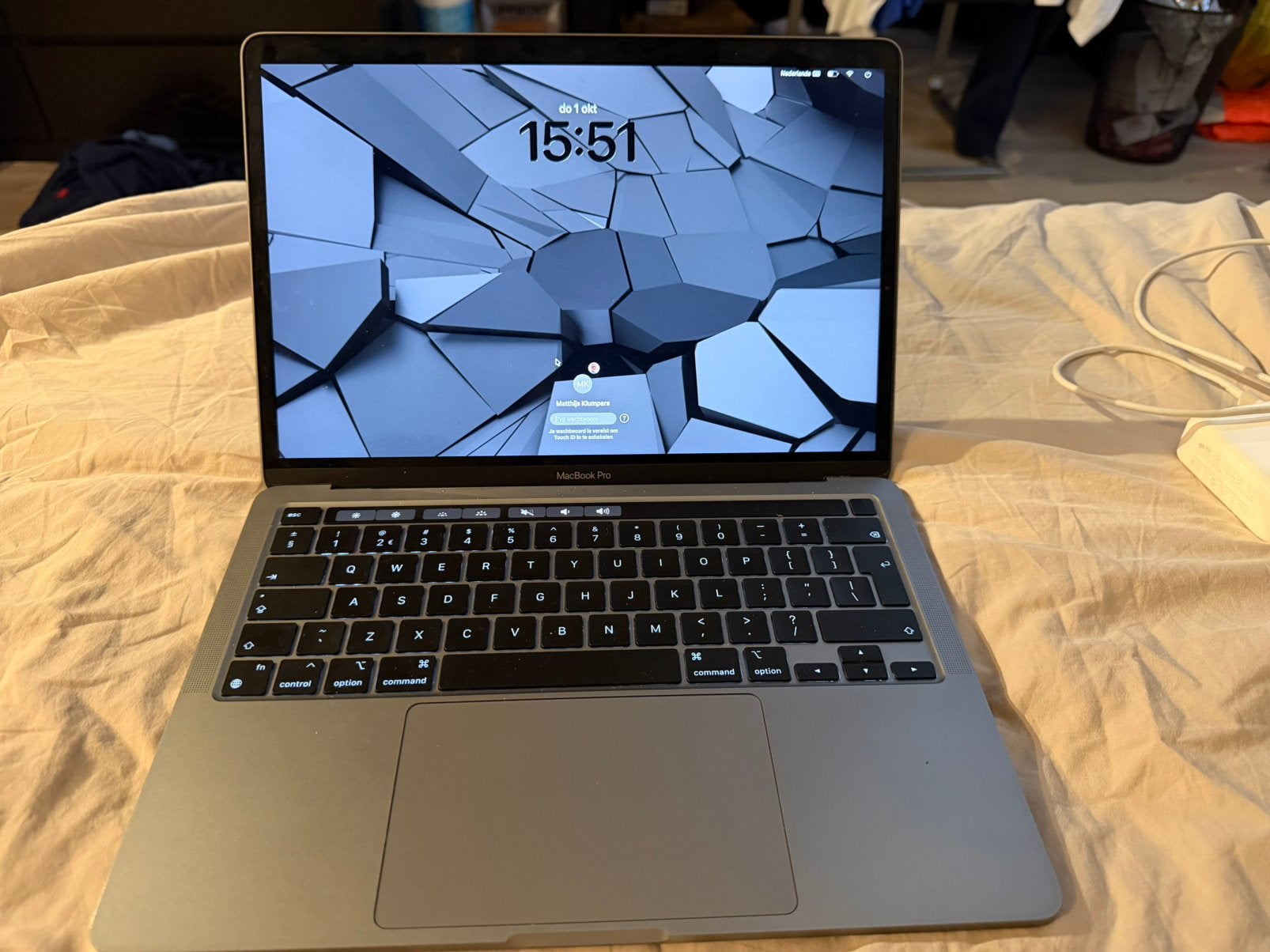 Macbook pro 13 inch M2, Computers en Software, MacBook Pro, 256 GB, 2 tot 3 Ghz, Qwerty