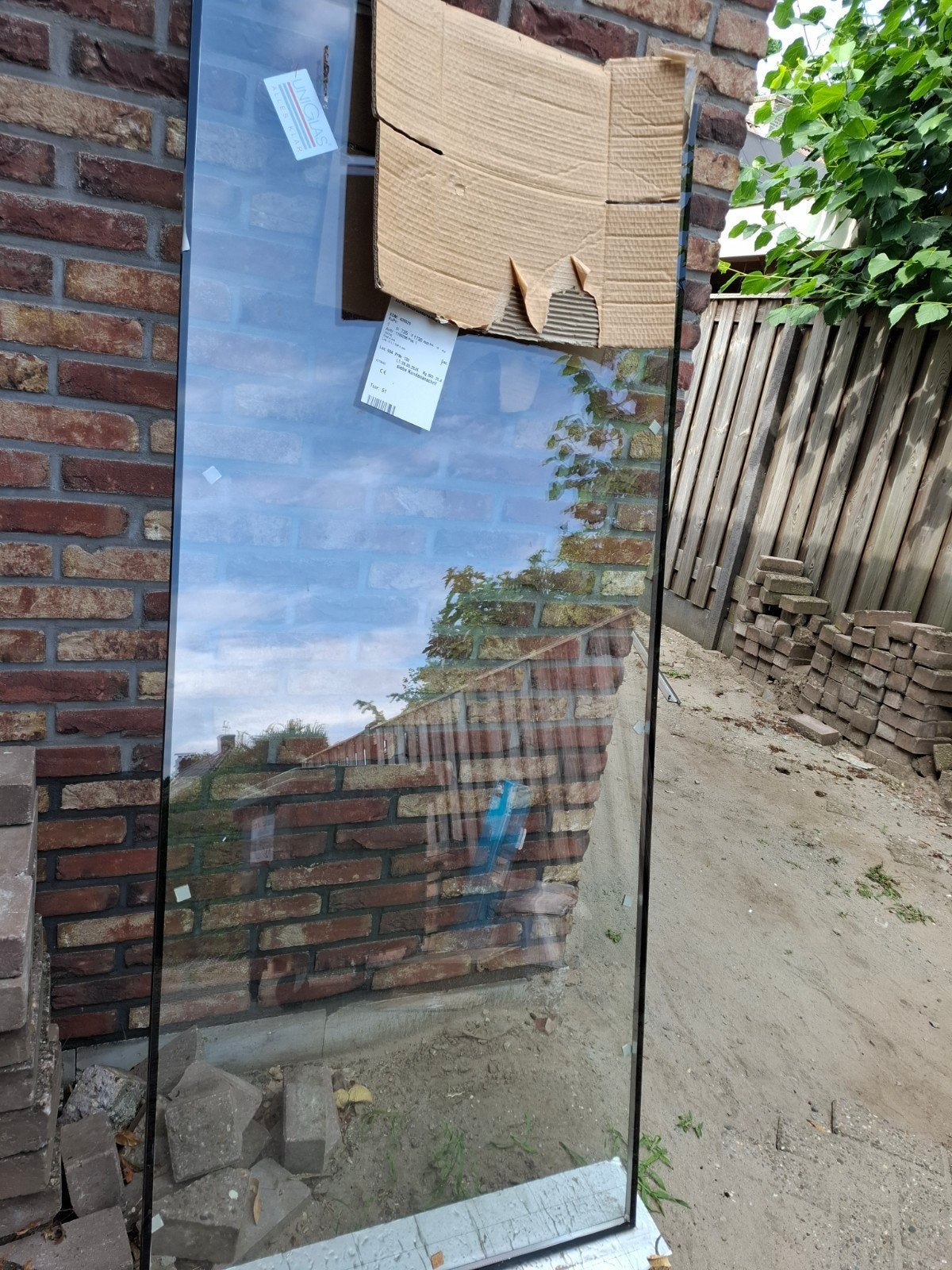 Nieuw Glas 735x1730mm - Verkeerd Besteld, Doe-het-zelf en Verbouw, Glas en Ramen, Ophalen